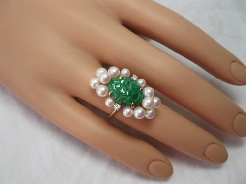 Jade diamant perle - jade,