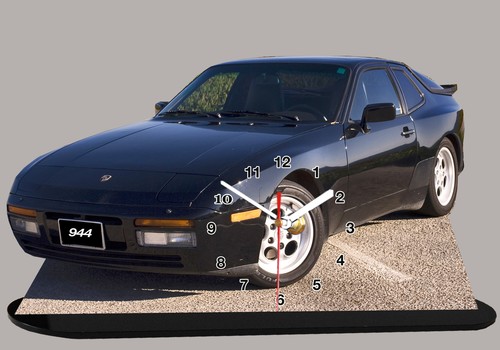 Porsche 944 noir - porsche, en