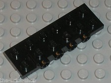 LEGO Black Plate with 4 Studs