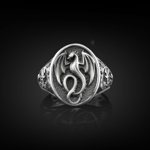 Bague chevalière homme