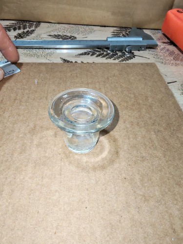Ancien encrier verre pour - encrier, en