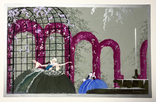 3 dessins / gouaches scènes