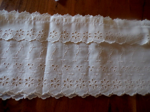 Linge ancien bande coton - ancien, de