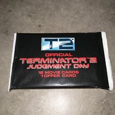 TERMINATOR 2 - official trading card - 1991 IMPEL - sealed booster pack