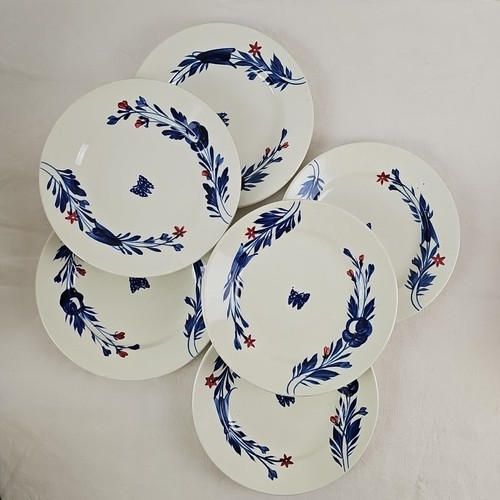 Assiettes plates faïence - assiettes,