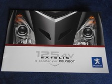 catalogue peugeot scooter satelis 125 / 4V