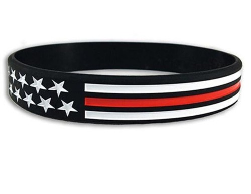 Thin red line usa flag - line, star