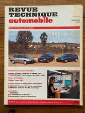 Revue Technique RTA OPEL ASTRA - Nr 547 de 1993 - Évol OPEL KADETT & VW POLO