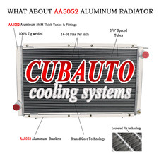 3 Rangées Alu Radiateur Pour SUBARU IMPREZA WRX GC8 STI 2.0L 1992-1999 93 MT