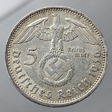 ALLEMAGNE 5 Mark 1936 A Berlin