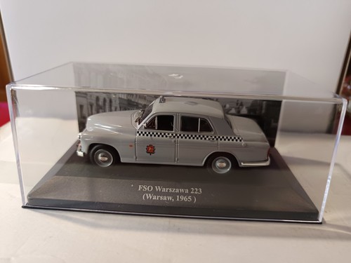 Taxi varsovie 1965 fso - 1/43,