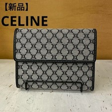 Portefeuille CELINE triple pli noir Ca73 en excellent état