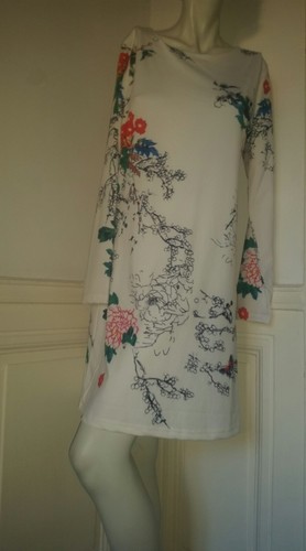 Robe t38 fleurie jupe - robe,
