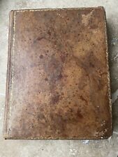 RARE LIVRE ENCYCLOPEDIE MÉTHODIQUE OU DICTIONNAIRE SUR LA PÊCHE L'AN IV 1795