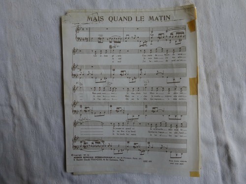 Claude françois mais quand - quand, le