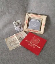 Briquet silver match patent - match,
