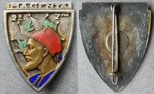 2° RGT DE ZOUAVES 2° MODÈLE, LISSE EMBOUTI DÉPOSÉ À GAUCHE DRAGO BÉRANGER