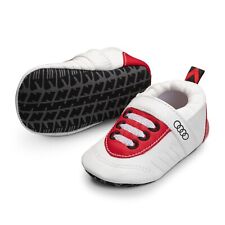 Audi Sport Chaussons Bébé Chaussures En Cuir Taille 17-18 Blanc/Rouge 3202300900