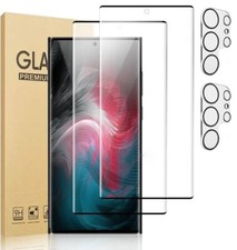 Vitre Verre Trempé Protection Écran + Caméra Samsung Galaxy S25 S24 S23 Series