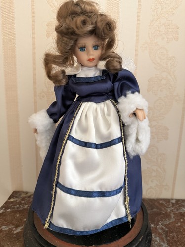 Vintage quelle porcelain doll - porcelain,