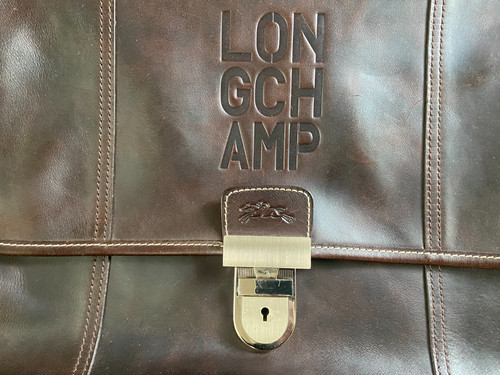 Cartable cuir longchamps - cartable,