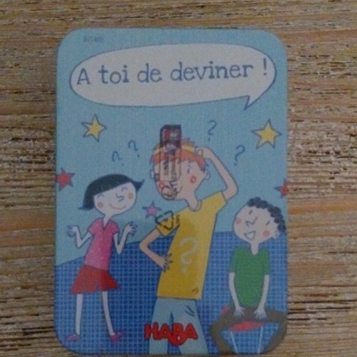 Haba toi deviner jeu - haba, À