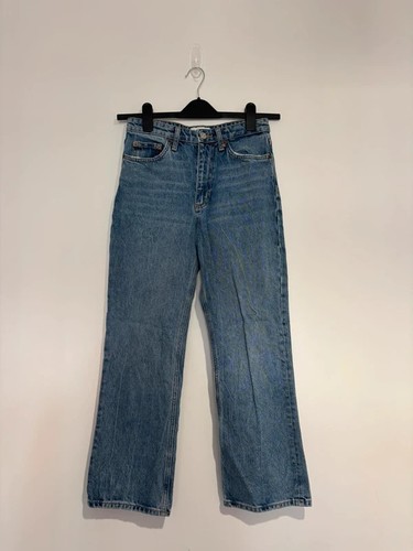 Zara high waisted straight leg