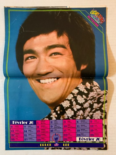 Poster bruce lee calendrier - lee,