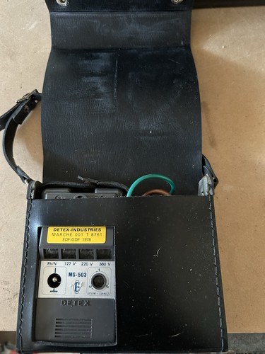 Vintage testeur detex - testeur, gdf