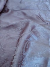 couvre lit soie et satin annee 50