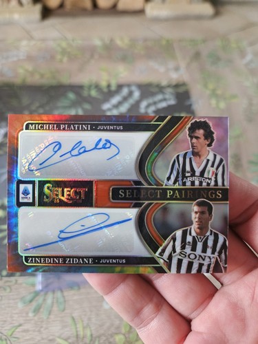 Platini zidane double auto 10 - double, /10