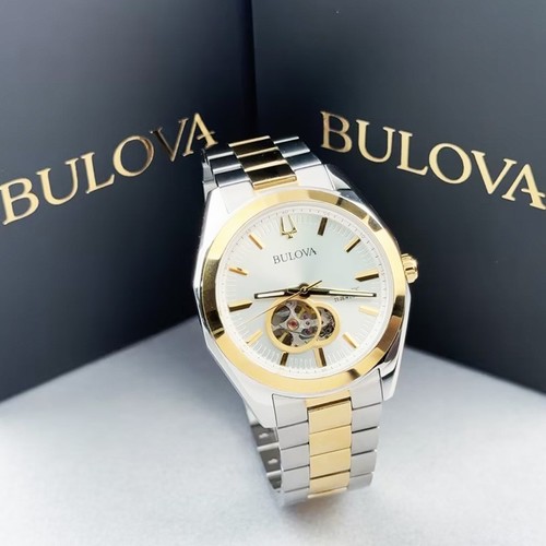 Bulova surveyor 98a284 - bulova, gold