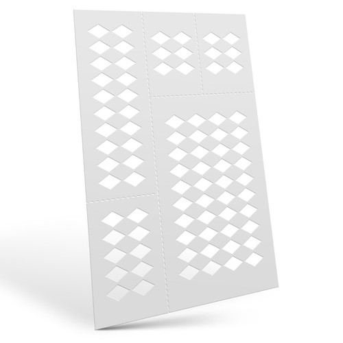Pochoirs flexibles arlequin - pochoirs,