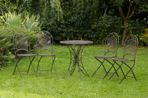 Jardin tableau chaises - jardin,