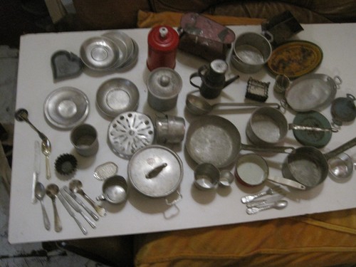 Lot ancienne dinette - lot,