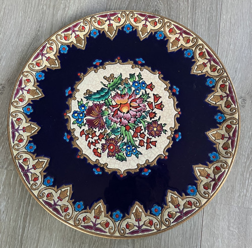 Ancien plat collection faience - plat,