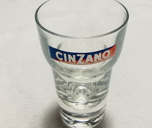 Beau verre cinzano - cinzano, de