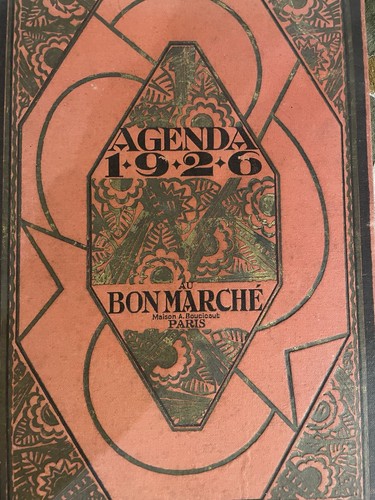 Agenda 1926 bon marché - 1926,