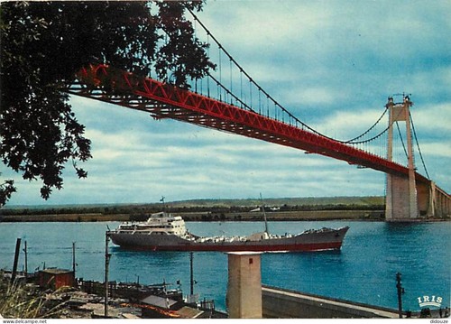 Carte postale pont de - postale, 76