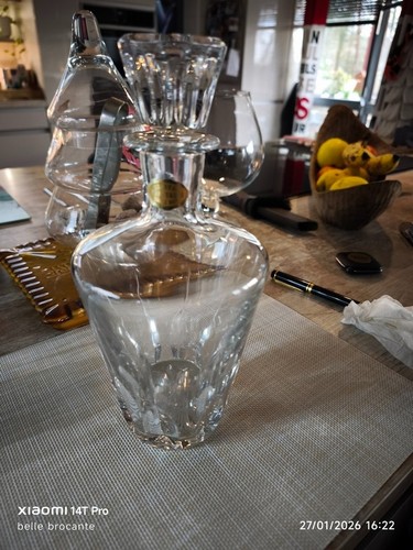 Carafe cristal taille - carafe,