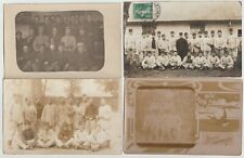 lot de 4 carte photo piou piou