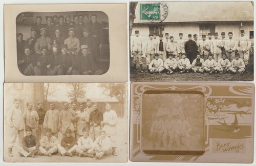 Lot carte photo piou - 4,