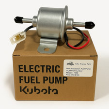 Kubota Electric Fuel Pump Fits