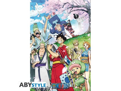 Poster one piece - wano,