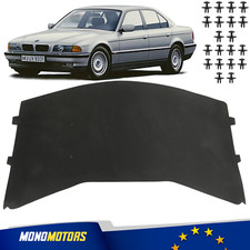 ISOLANT DE CAPOT TAPIS D'ISOLATION PHONIQUE POUR BMW E38 AVEC ATTACHES