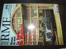 ** Revue RMF Rail n°493 Dépot Dunkerque / Romilly et Bruhat / Cyclope LS Models