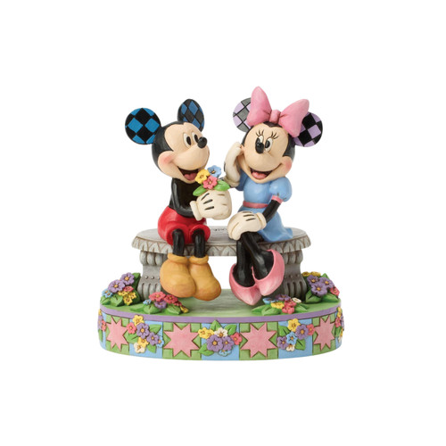 Figurine mickey minnie sur - mickey, et