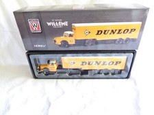 NOREV - 1/43 -  CAMION REMORQUE WILLEME TRAILER TRUCK - DUNLOP - TYPE LD 610 T