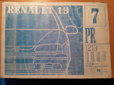 Renault 19 R19 chamade - 1989