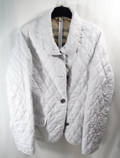 BURBERRY BRIT Ancienne veste jacket blanche femme - Taille L